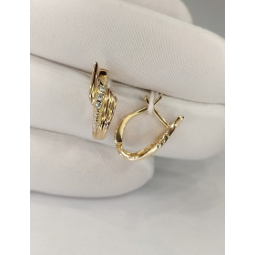 Сережки із золота 585*